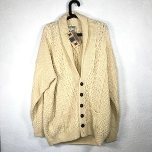 Carraig Donn Womens 100% Pure New Wool Cardigan